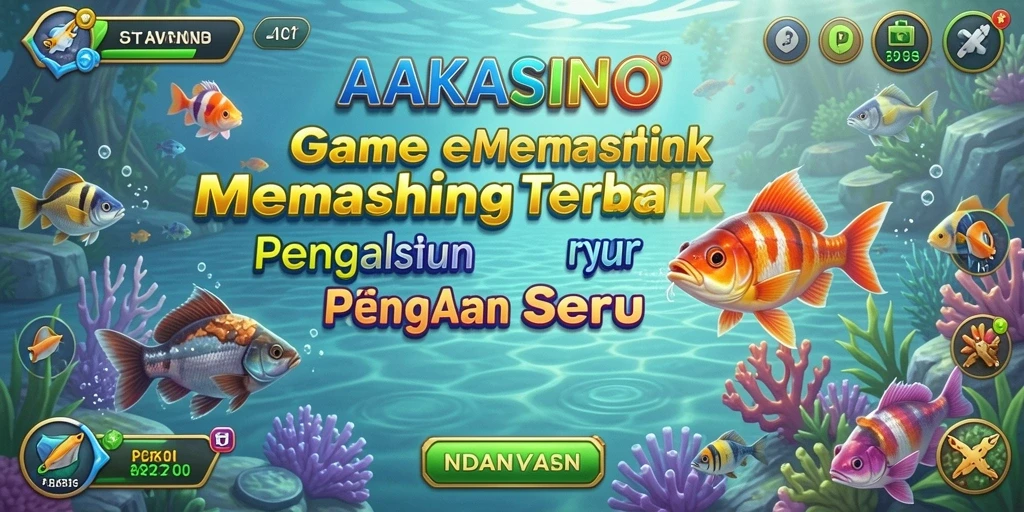 Screenshot AAKASINO menampilkan aksi memancing seru dan grafis menawan.