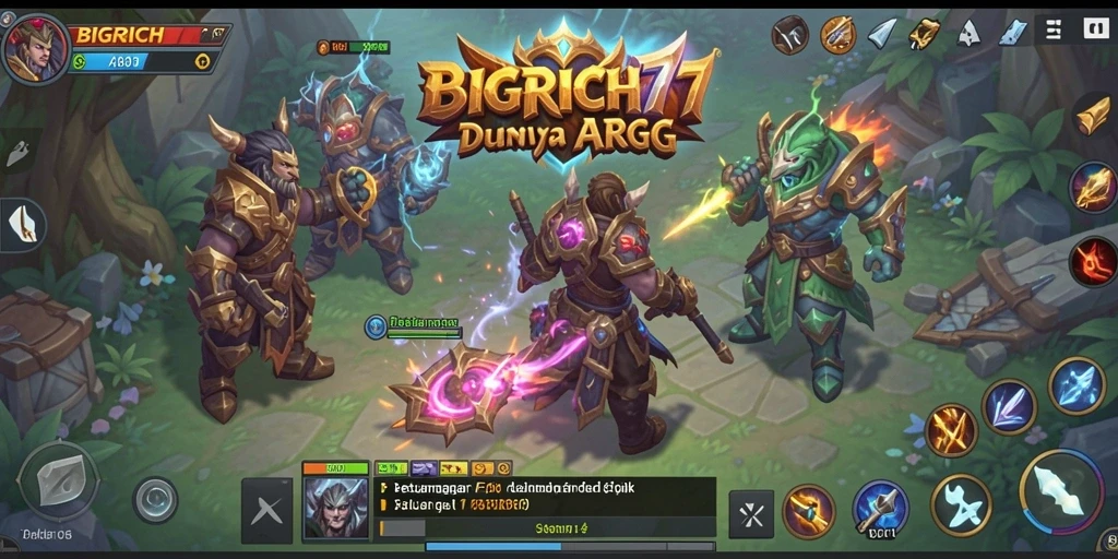 Tampilan menarik dari gameplay ARPG BIGRICH77 yang menampilkan aksi mendebarkan.