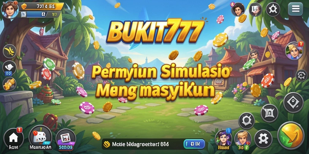 Tampilan gameplay BUKIT777 yang menakjubkan dan interaktif.