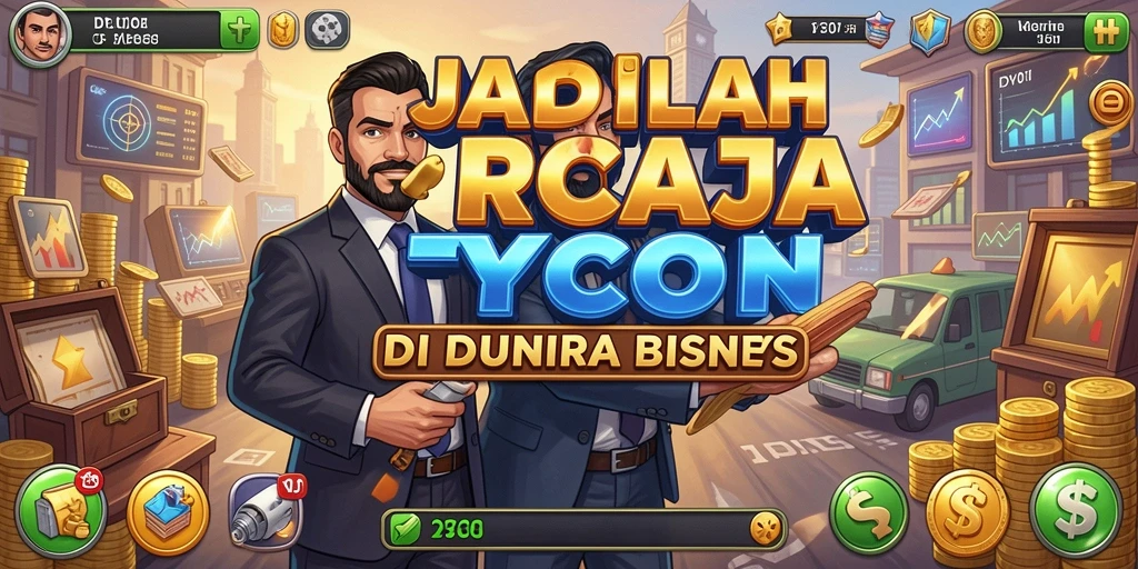 Gameplay Tycoon yang menarik di DY01 dengan strategi bisnis yang mendalam.