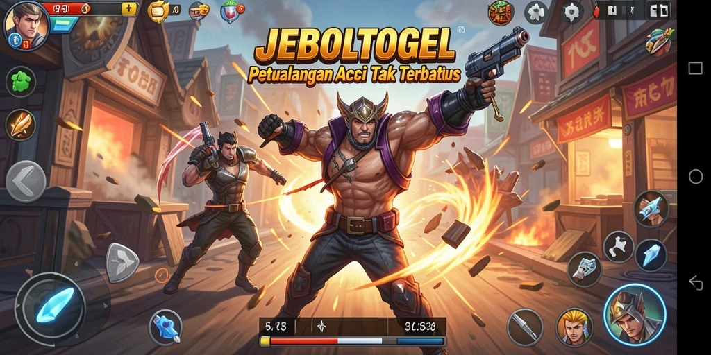 Tampilan gameplay menegangkan JEBOLTOGEL dengan aksi seru.