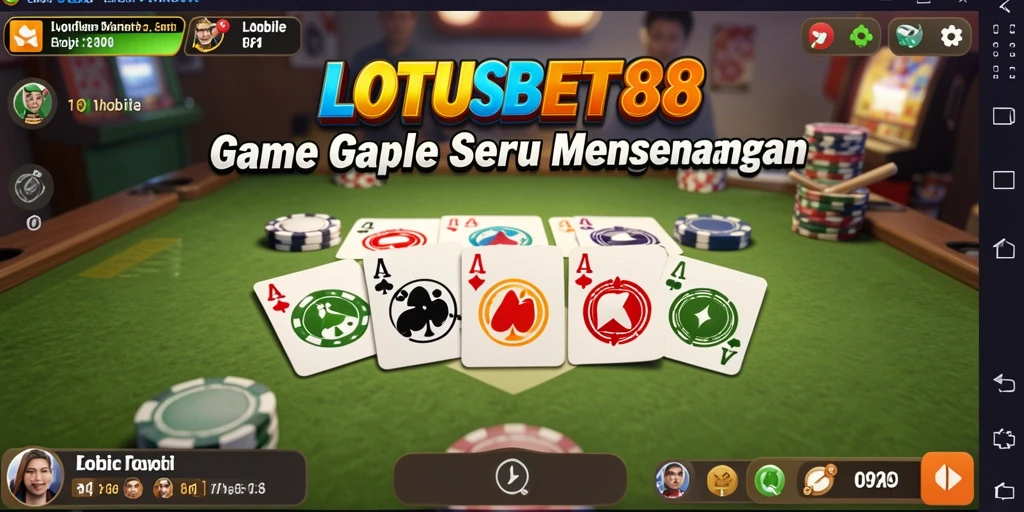 Tampilan gameplay LOTUSBET88 yang memukau dan interaktif.