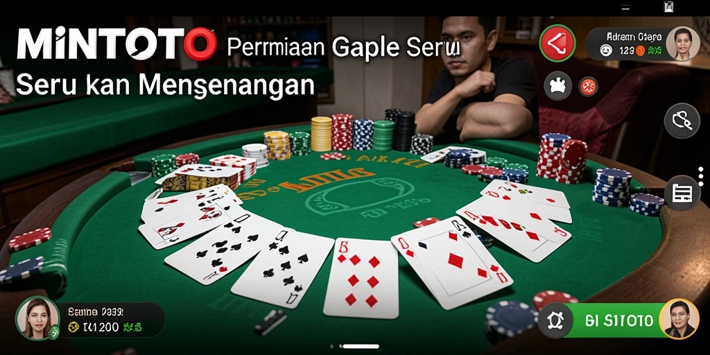 Tampilan gameplay seru MINTOTO dengan antarmuka yang menarik.