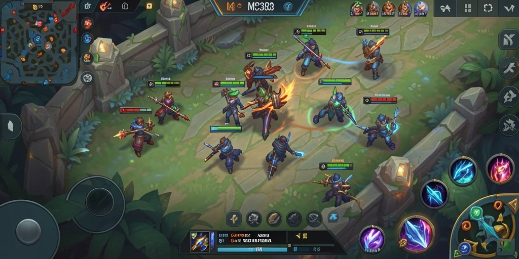 Tampilan gameplay seru dan strategis dalam MPO303.