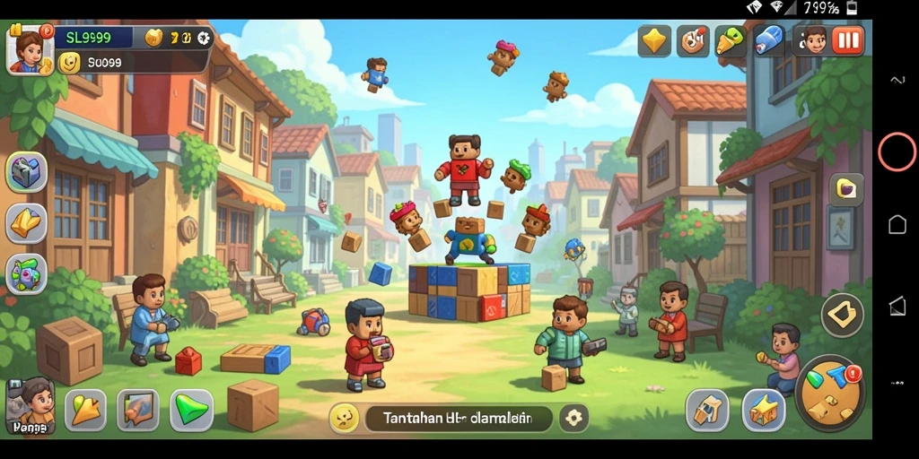Screenshot gameplay SL999 yang menampilkan teka-teki menarik.