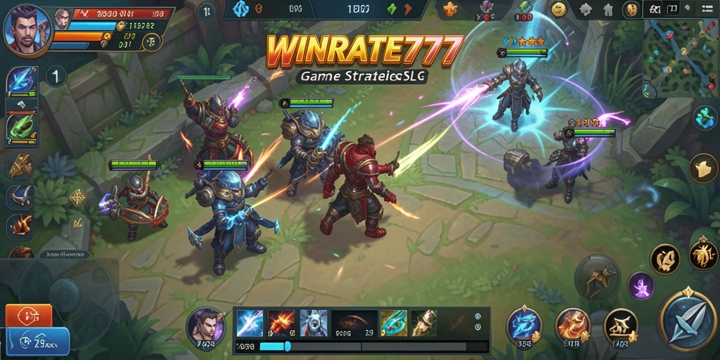 Tampilan gameplay <strong>WINRATE777</strong> yang menantang dan menarik.
